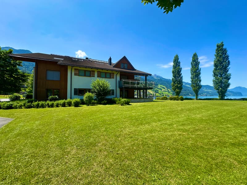 Appartamento 4,5 locali direttamente sul lago con vista panoramica - come vacanza o (2)