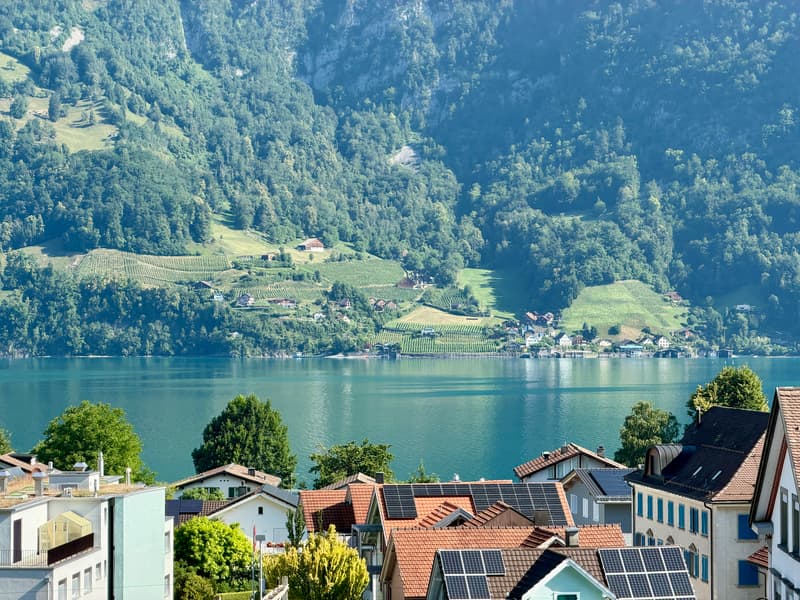 Esclusivo loft maisonette attico con panorama lacustre e montano a Murg sul Walensee (13)