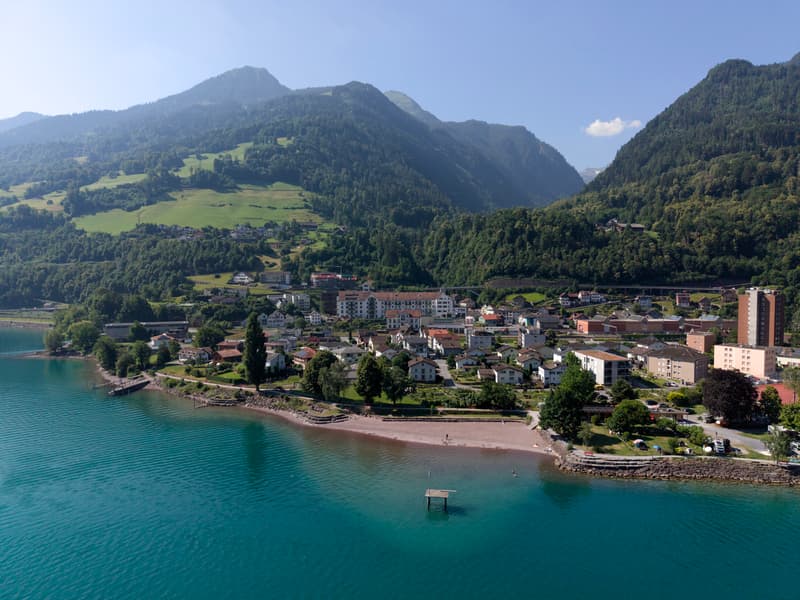 Esclusivo loft maisonette attico con panorama lacustre e montano a Murg sul Walensee (1)