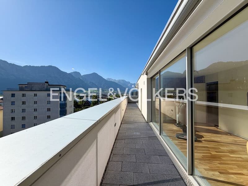 Rendita elevata & attico di lusso con piscina & garage privato: Esclusivo abitare & (9)