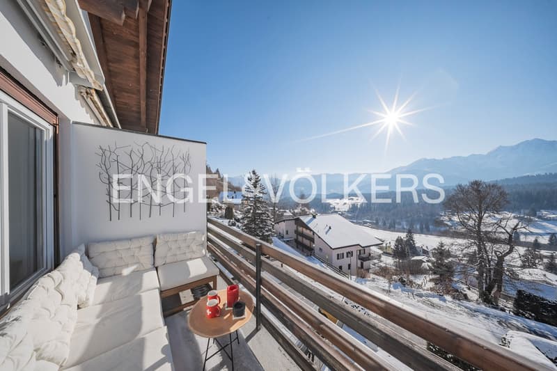 Modern-alpiner Logenplatz mit Fernsicht (1)