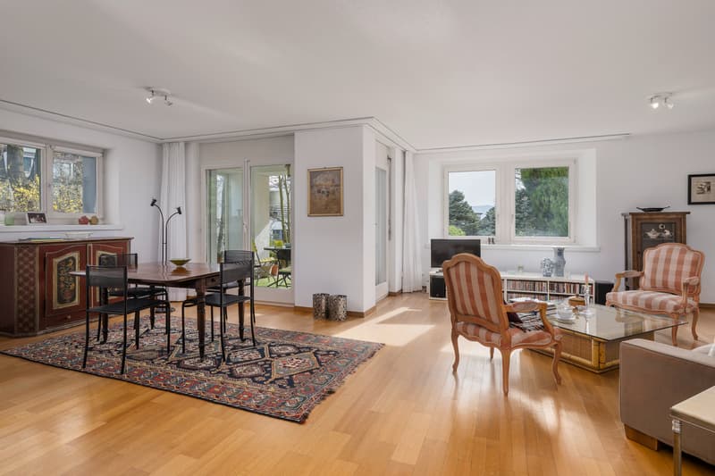 Appartamento con giardino e studio separato (1)