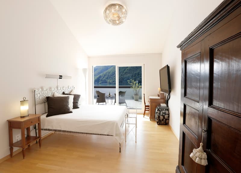 Appartement en attique, vue sur le lac et terrasse panoramique (6)