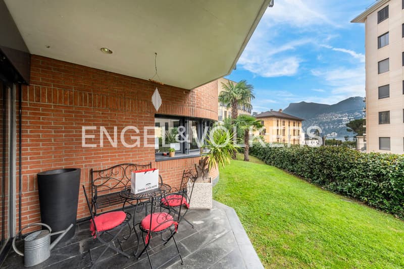 Appartement spacieux avec jardin à proximité du lac (12)