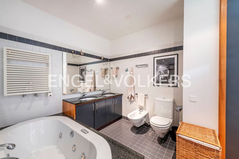 Appartement spacieux avec jardin à proximité du lac (10)