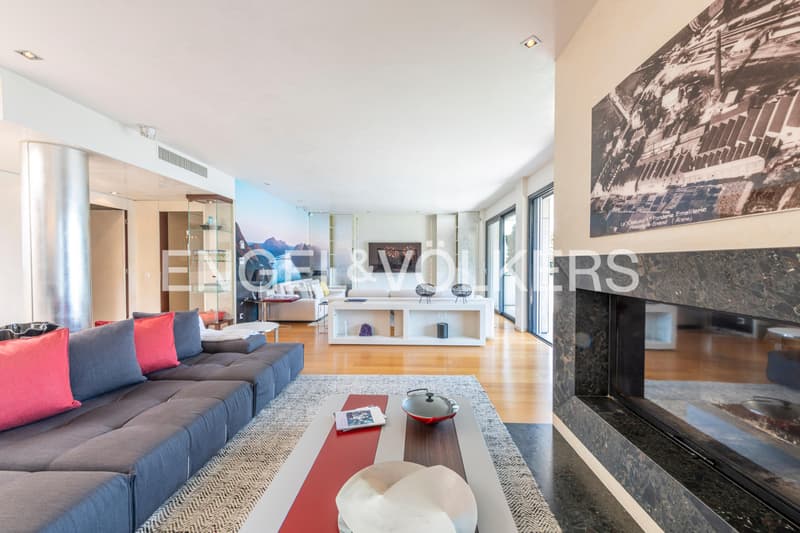 Penthouse design con vista panoramica 180 gradi sul lago (3)
