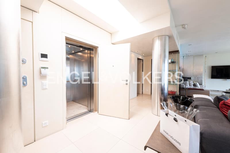 Penthouse design con vista panoramica 180 gradi sul lago (4)