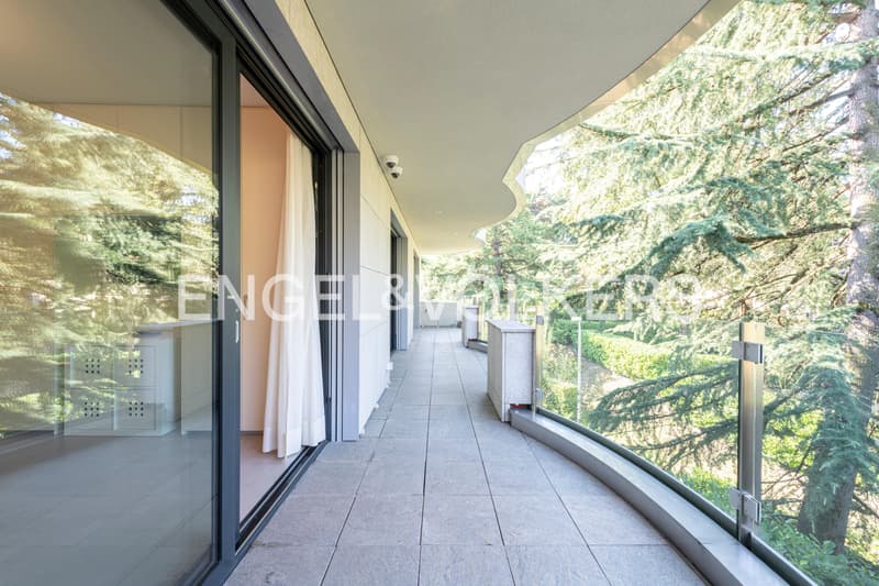 Meraviglioso penthouse con vista sul verde (3)