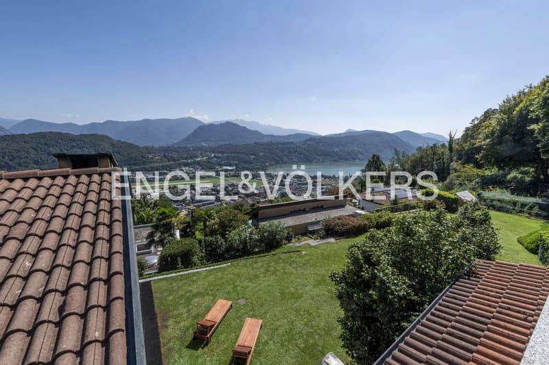 Villa accogliente con grande giardino e vista sul lago (2)