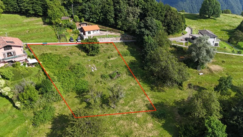Beautiful plot of land at the top of Monte Brè (3)
