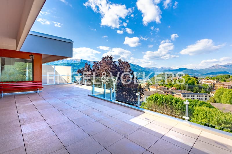 Oasi di pace con terrazzo e vista lago a Montagnola (6)