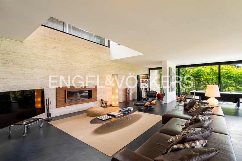 Exclusive modern villa with pool and Lake Lugano view (7)