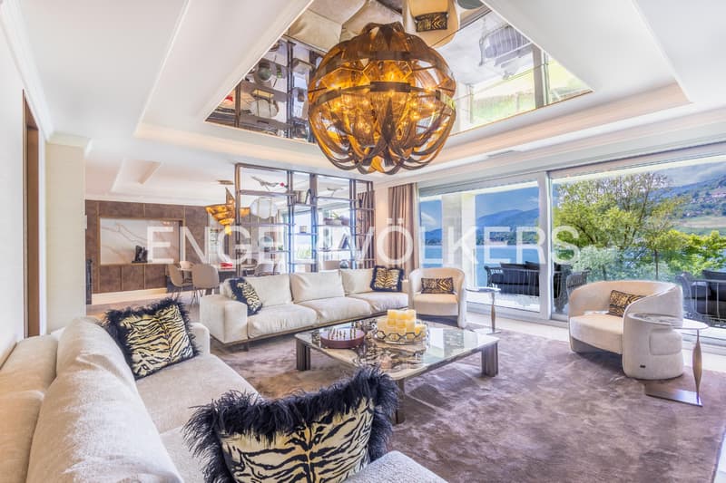 Appartement attique prestigieux avec vue sur le lac et terrasse sur le toit (2)