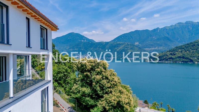 Oggetto di prestigio con vista lago a Vico Morcote (13)