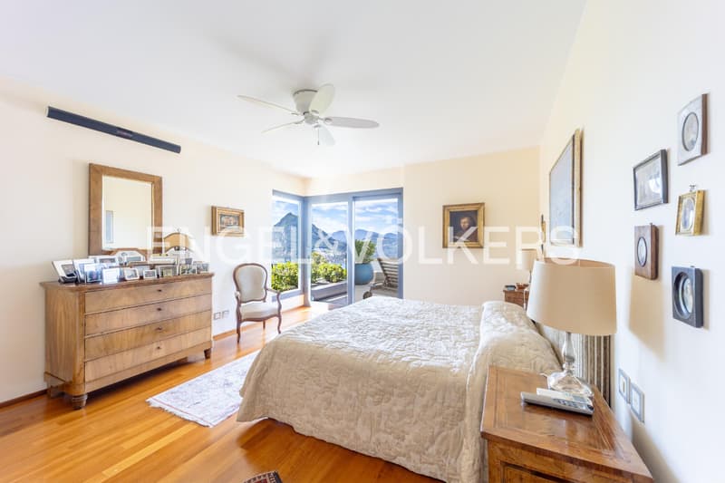 Penthouse con vista mozzafiato a Lugano-Albonago (8)
