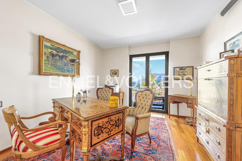Penthouse con vista mozzafiato a Lugano-Albonago (9)