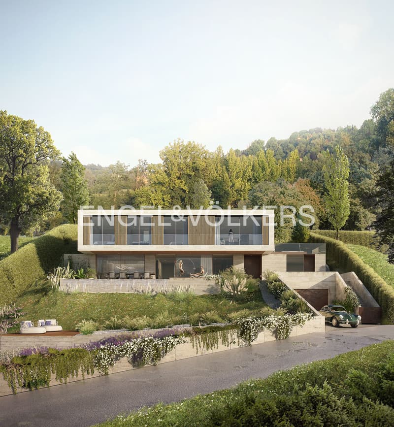 Golden Hill - Charming villa in new construction with panoramic view (1)