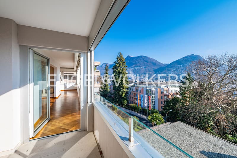 Appartement élégant avec vue sur le lac et jardin privé (13)