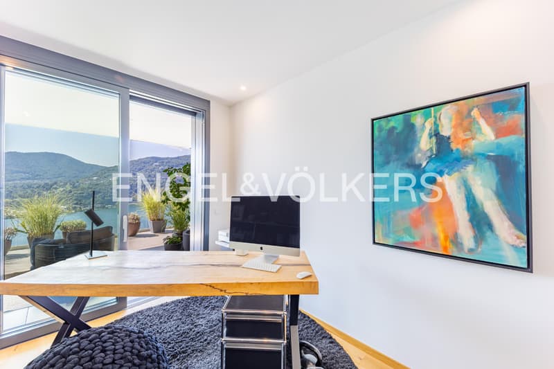 Attique de nouvelle construction avec vue splendide sur le lac (9)