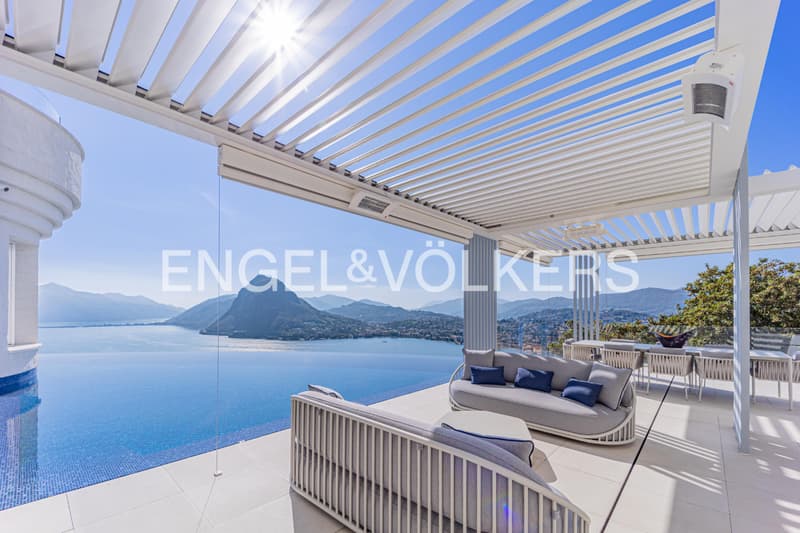 Residenza esclusiva con vista panoramica sul lago di Lugano (4)