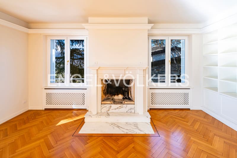 Villa d'époque de prestige avec vue sur le lac (5)