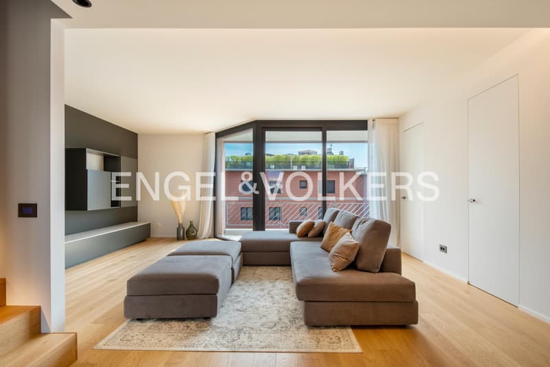 Elegant duplex apartment with rooftop terrace (2)