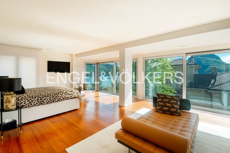 Penthouse di prestigio con vista sul lago (8)