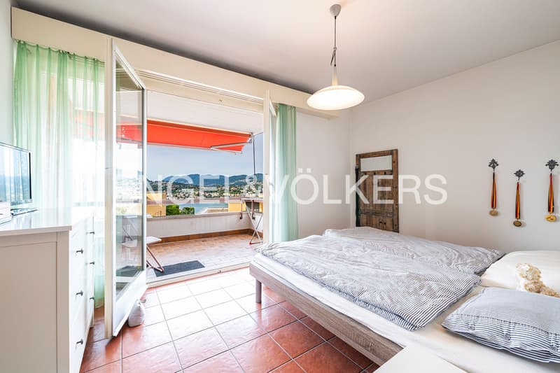 Vista lago in posizione tranquilla | Apt. A (4)