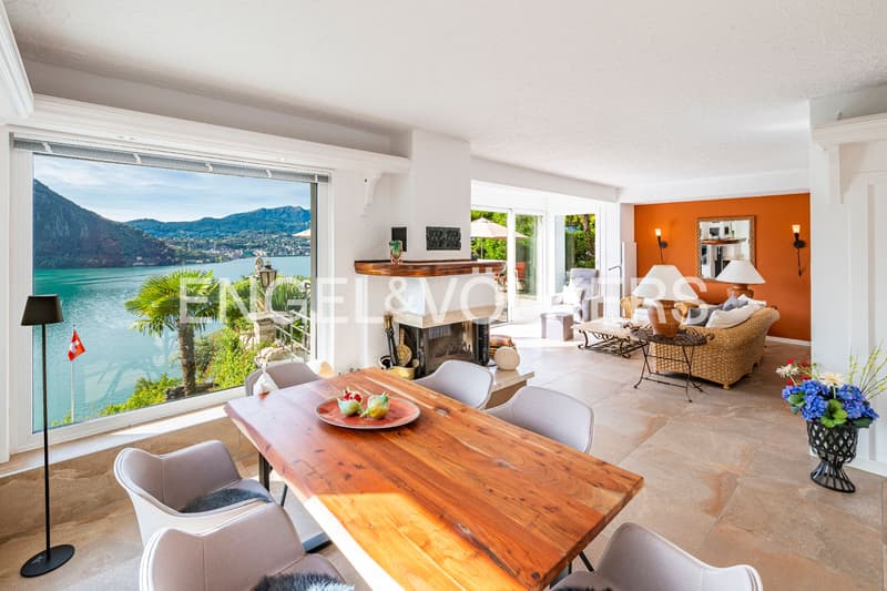 Casa panoramica con vista lago e barca (3)