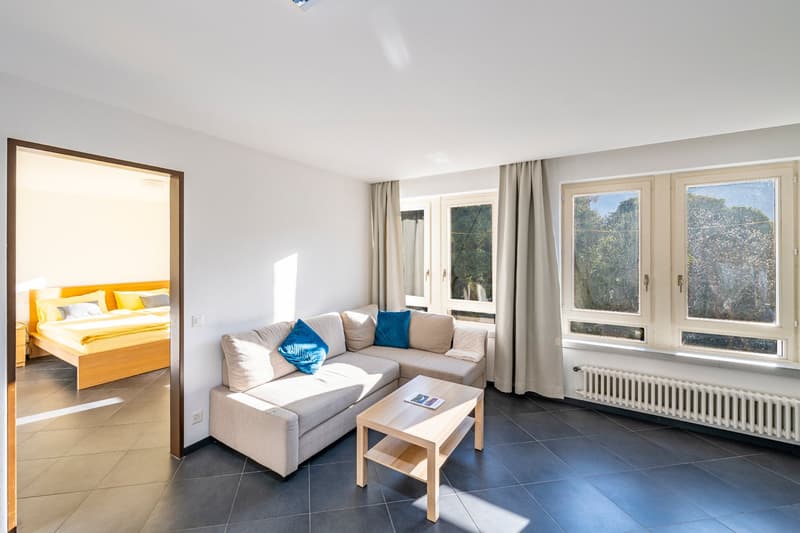 Möblierte 2.5 Ferienwohnung mit Klima im Zentrum von Ascona (5)