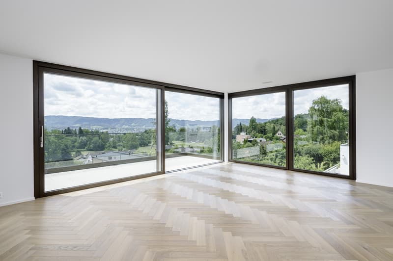 Exklusives Penthouse mit Dachterrasse & Panoramablick auf See & Berge (7)