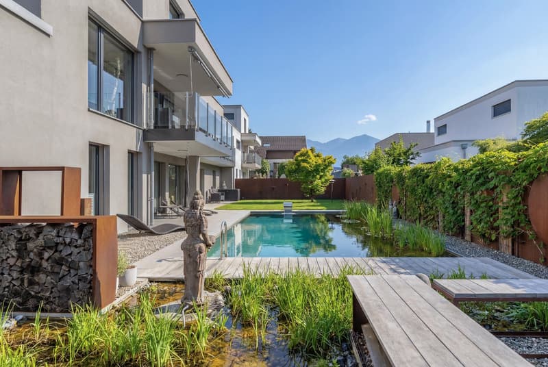 Oasis privée de la classe extra : design, bien-être et nature réunis (8)