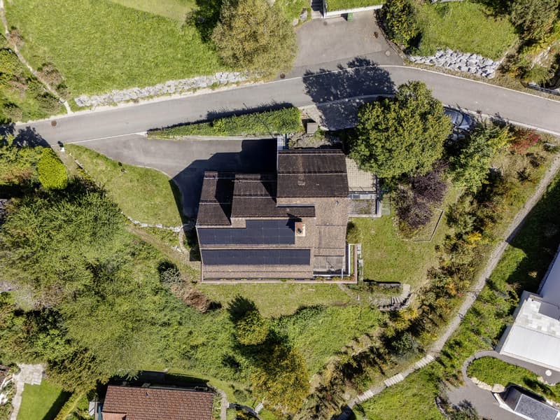 Habitation élégante avec beaucoup d'espace et une vue panoramique sur le lac et les Alpes (7)