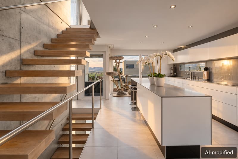 Freistehendes Einfamilienhaus - modern, stilvoll & naturnah (3)