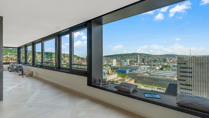 Fenster, die Zürich zum Kunstwerk machen.