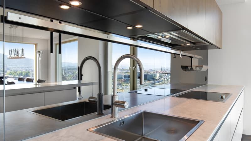Eine Klasse für sich - Möblierte Luxusresidenz im Mobimo Tower (8)