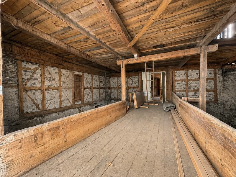 Alpine Idylle in Tschlin: Grosszügiges Engadinerhaus mit Stall (9)