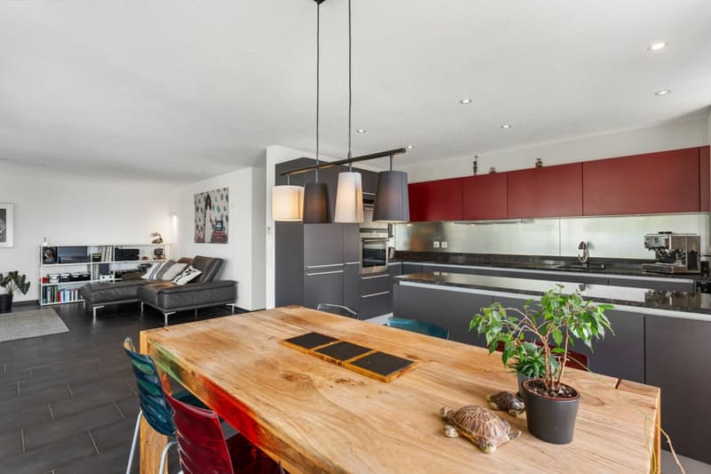 Appartement attractif 4.5 pièces avec terrasse spacieuse, garage et parking extérieur (5)