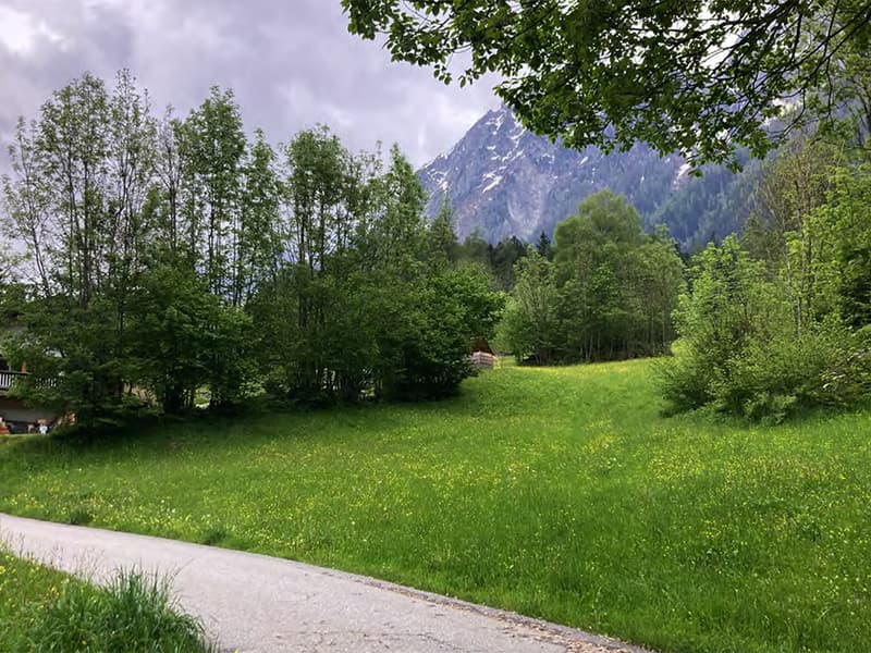 Baugrundstück im Bergell (1)