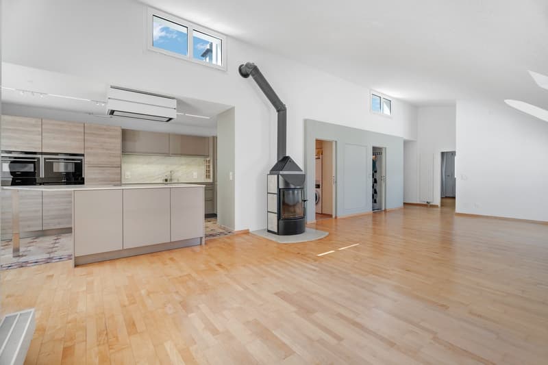 Individual and bright 3.5-room attic apartment with a far-reaching view (1)