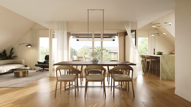 New Build N10: 3.5 Room Maisonette Apartment (2)