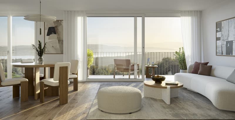 Wohnen, wo der Blick zum Erlebnis wird - exklusive 2.5-Zimmer-Wohnung (3)