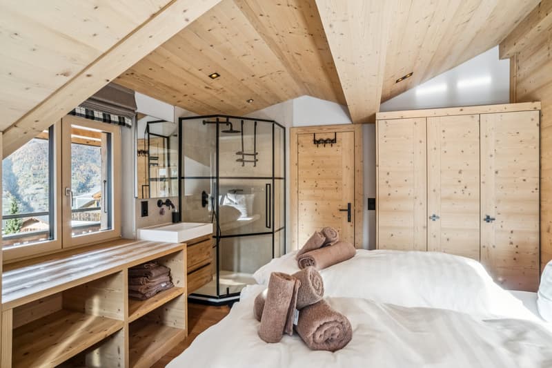 Charming Penthouse with Panoramic View in Grächen (7)