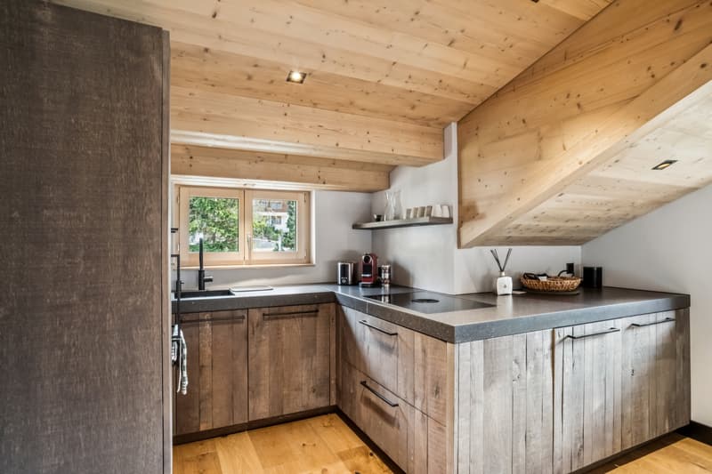 Charming Penthouse with Panoramic View in Grächen (2)