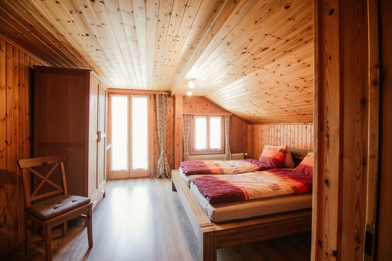 Appartamento mansardato soleggiato in un chalet, direttamente alla funivia (5)