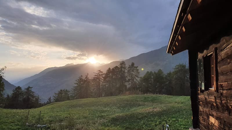 Chalet d'alpage dans le parc naturel de la vallée de Binn (4)