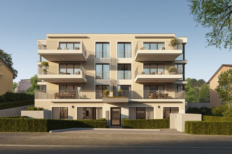 Appartement en attique de 4,5 pièces dans un immeuble neuf avec vue lointaine (5)