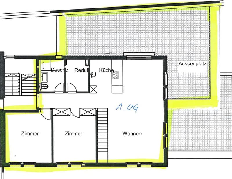 Bel appartement 4.5 - Duplex 1er étage / 2e étage au cœur d'Ittigen (11)