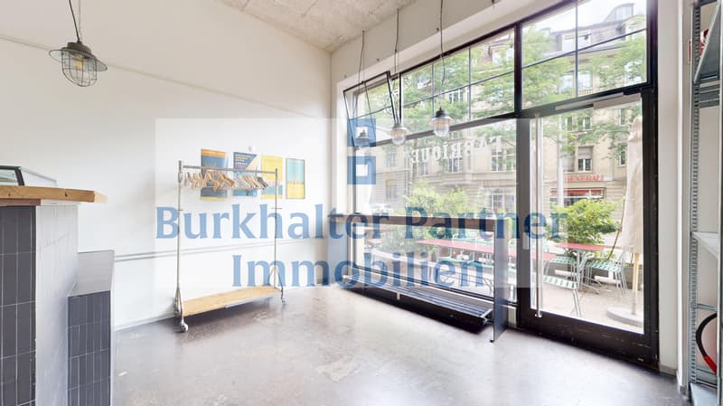 Espace commercial polyvalent d'une superficie totale de 361 m² sur 2 étages dans un emplacement central à Berne - en option avec un espace de stockage supplémentaire (130 m²) au 1er sous-sol Monbijoustrasse 28, 3011 Berne Dans un excellent emplacement au centre-ville de Berne, nous louons à partir du 1er. (6)