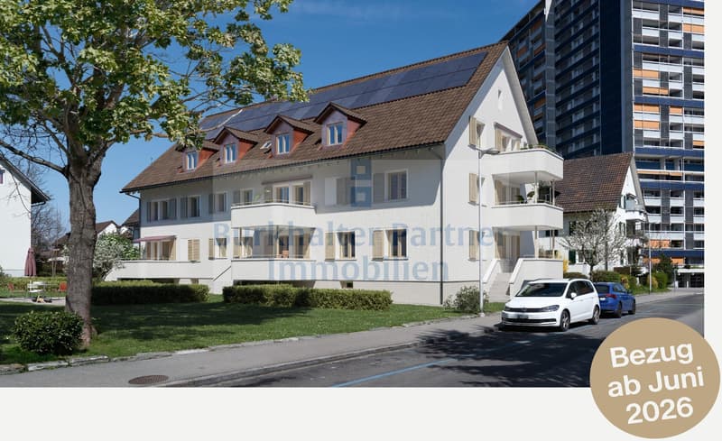 Nach Gesamtsanierung vermieten wir an der Brünnenstrasse 65 in 3018 Bern folgende Wohnungen per 1. September 2026: 3.5-Zimmer-Dachwohnung, 2. Obergeschoss links 2-Zimmer-Wohnung, 1. Obergeschoss Mitte (1)